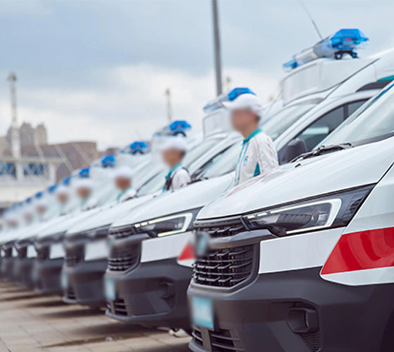 金平服务车队展示